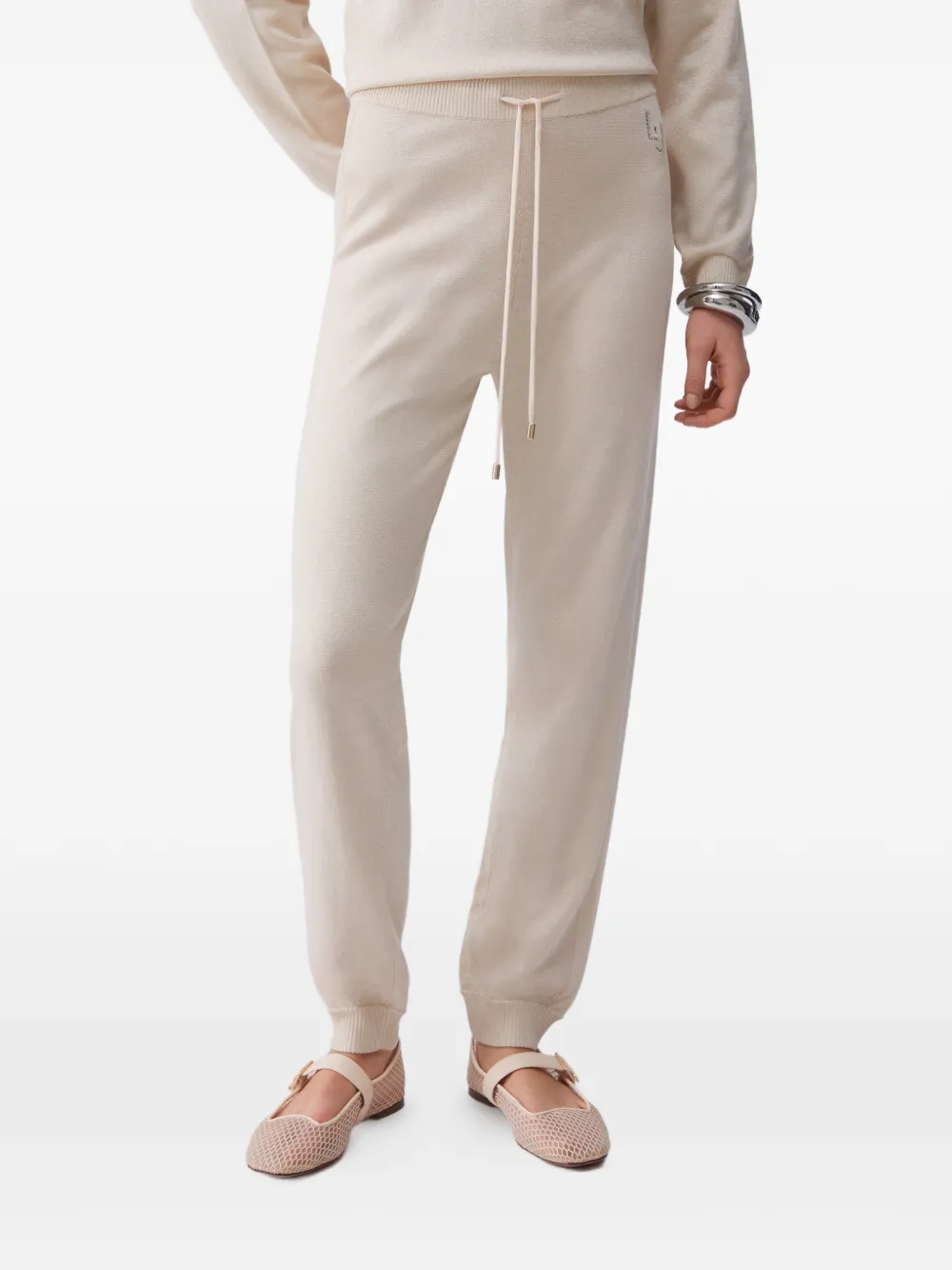 LIU JO Trainingsbroek met trekkoord Beige