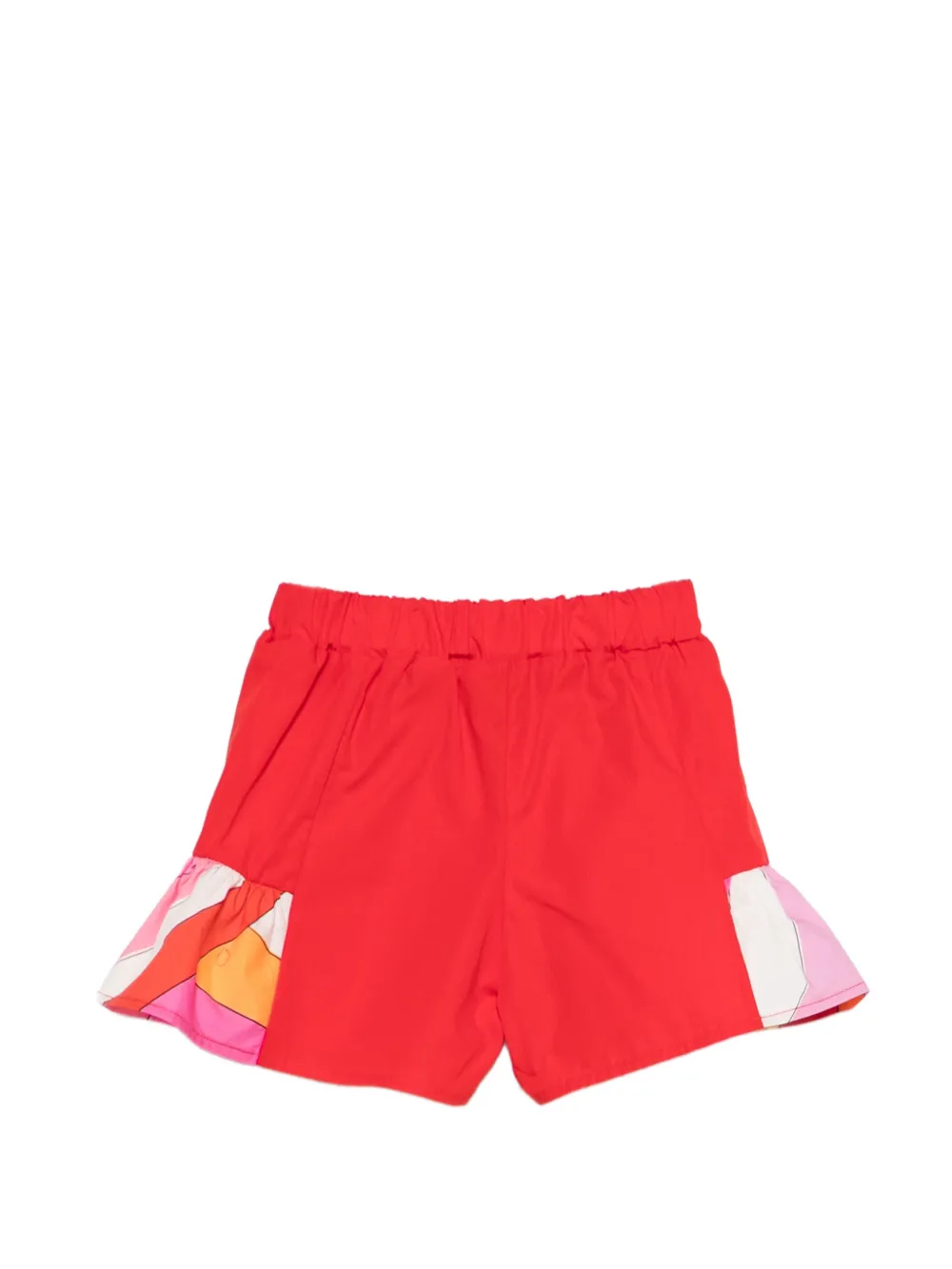  Pucci Junior Ruffled Shorts - Red 