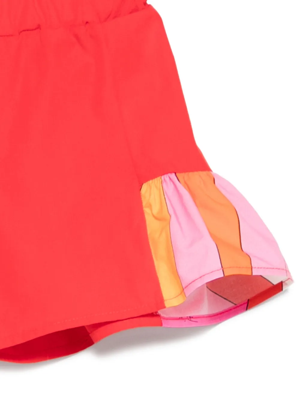  Pucci Junior Ruffled Shorts - Red 