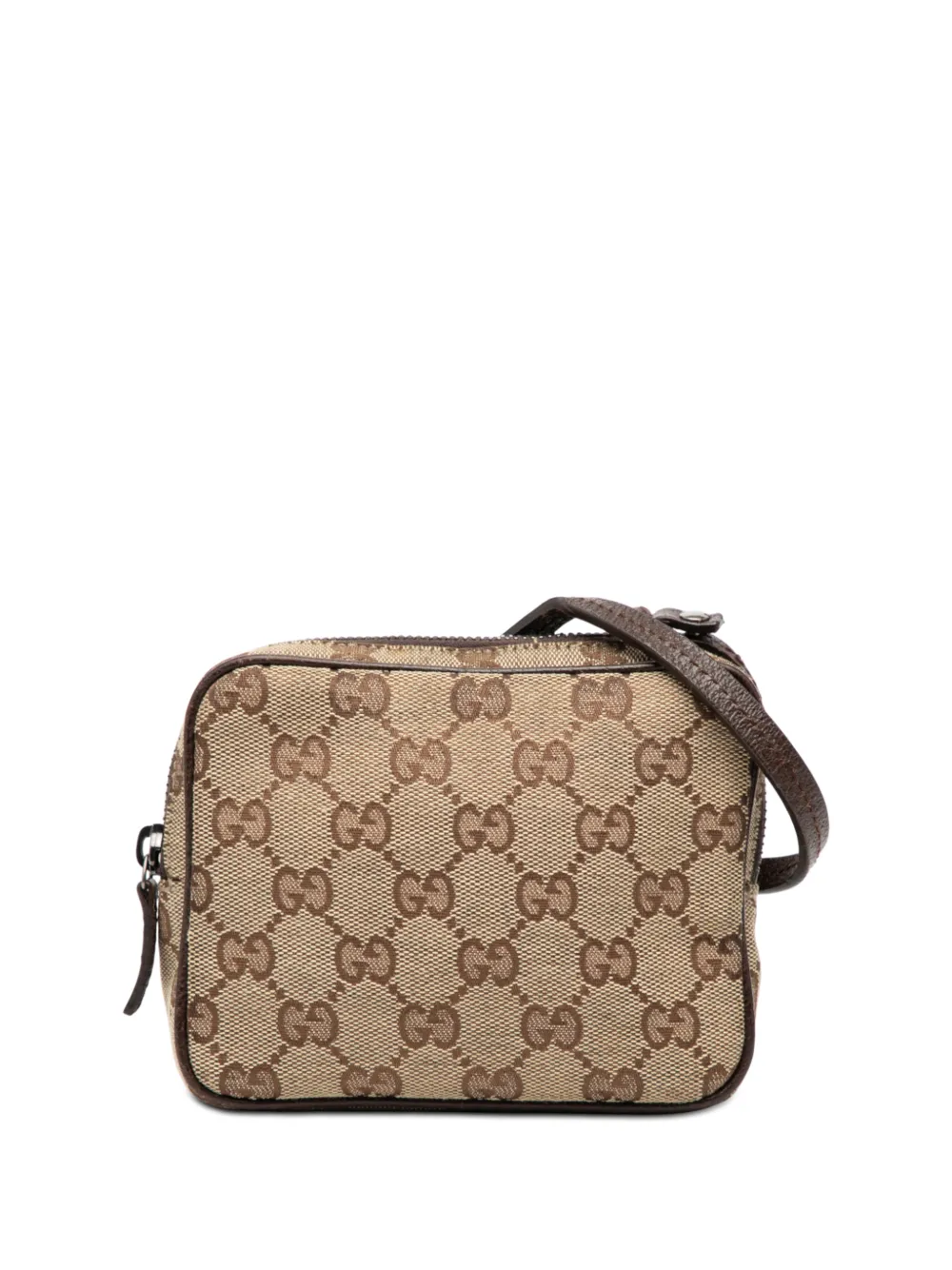 Gucci Pre-Owned 2000-2015 GG Canvas crossbody bag - Marrone