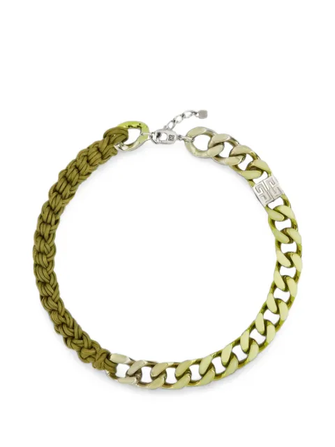 Givenchy rope-detail chain necklace