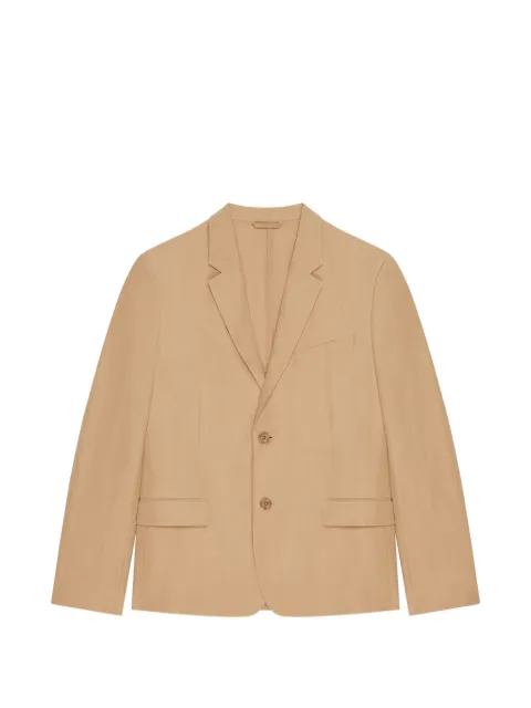 Givenchy veste à revers crantés destructurés
