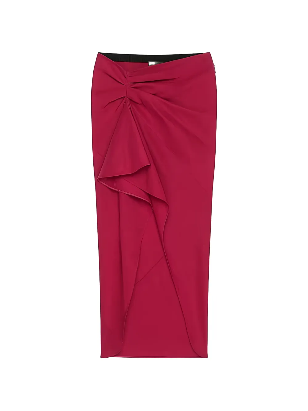 Givenchy Ruffled Asymmetric Skirt In Red
