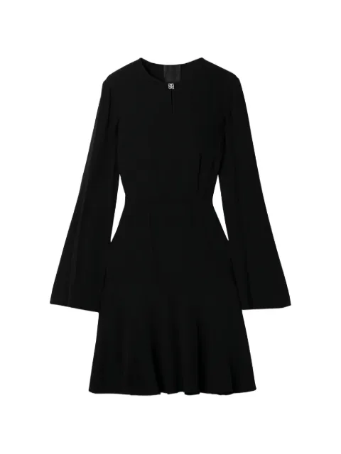 Givenchy ruffled long-sleeve mini dress