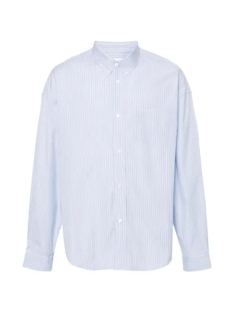 Givenchy vertical-stripe long-sleeve shirt