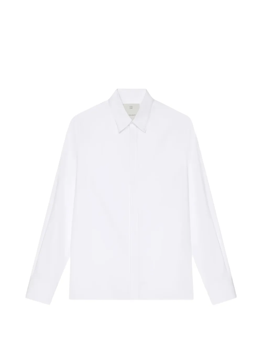 Givenchy pleated tuxedo shirt - Bianco