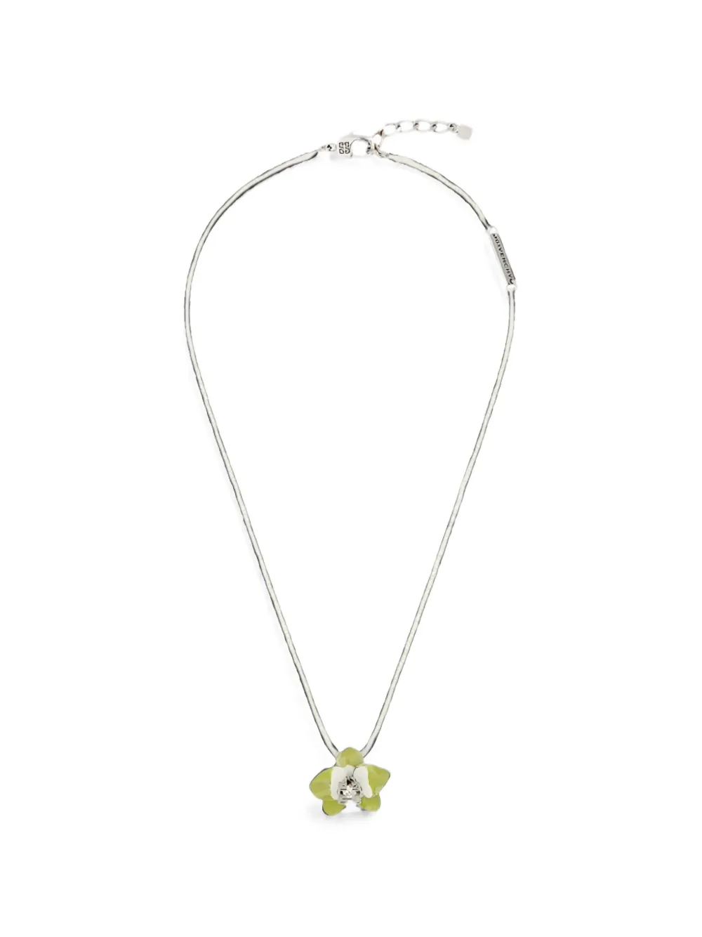 Givenchy Flower Orchid necklace - Argento