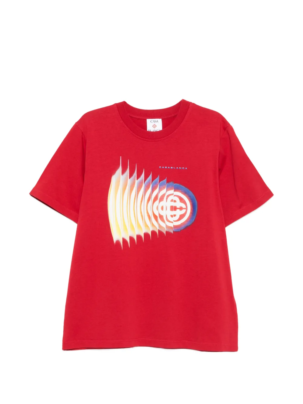 Casablanca T-shirt Shockwave - Rosso