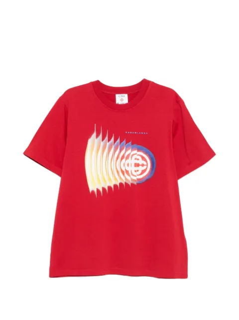 Casablanca Shockwave cotton T-shirt
