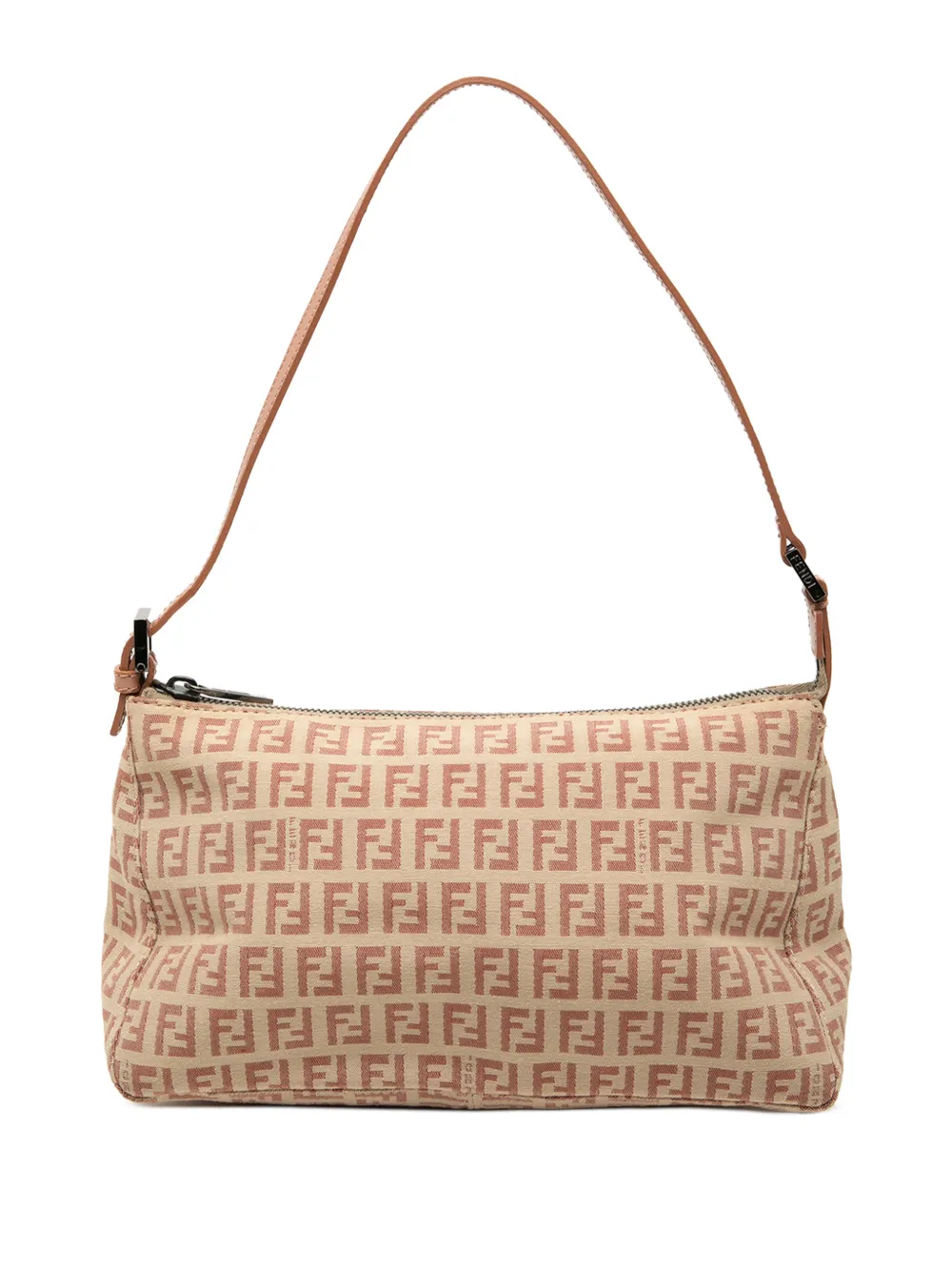 Fendi Pre-Owned 2000-2010 Zucchino Canvas Pochette shoulder bag - Marrone