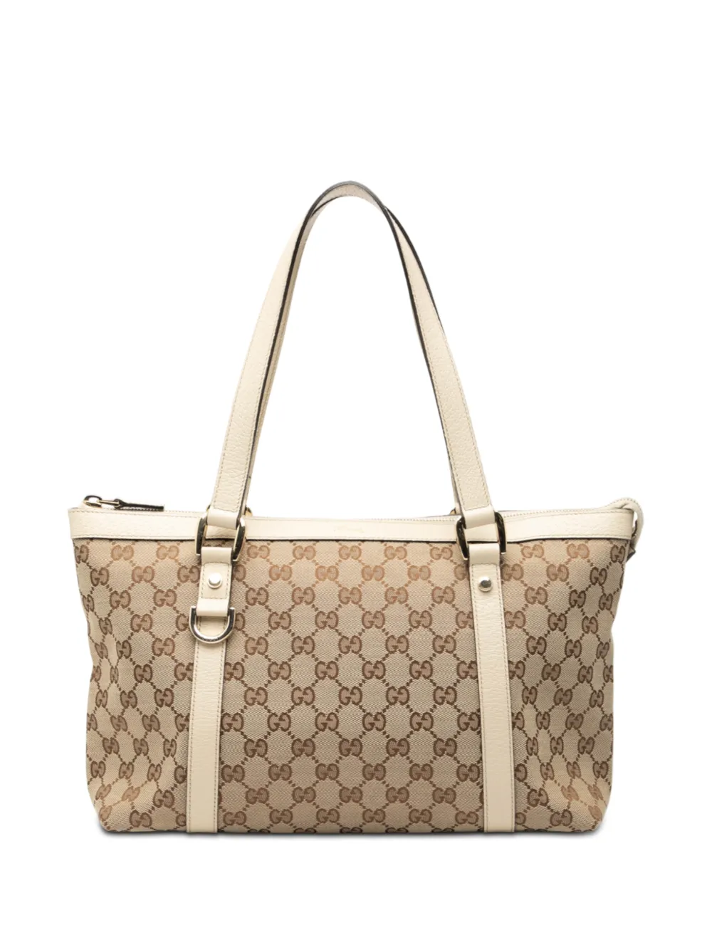 Gucci Pre-Owned 2000-2015 GG Canvas Abbey D Ring tote bag - Marrone