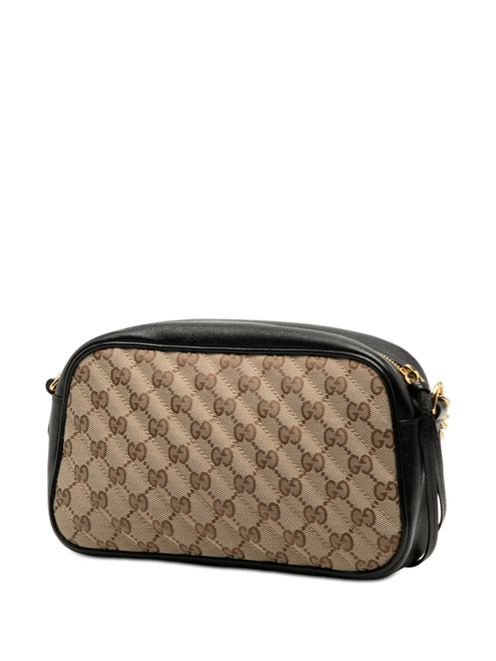 2016-2026 Small Gg Marmont Matelasse Gg Canvas And Leather Crossbody Bag