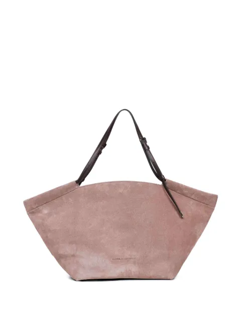 Brunello Cucinelli leather tote bag