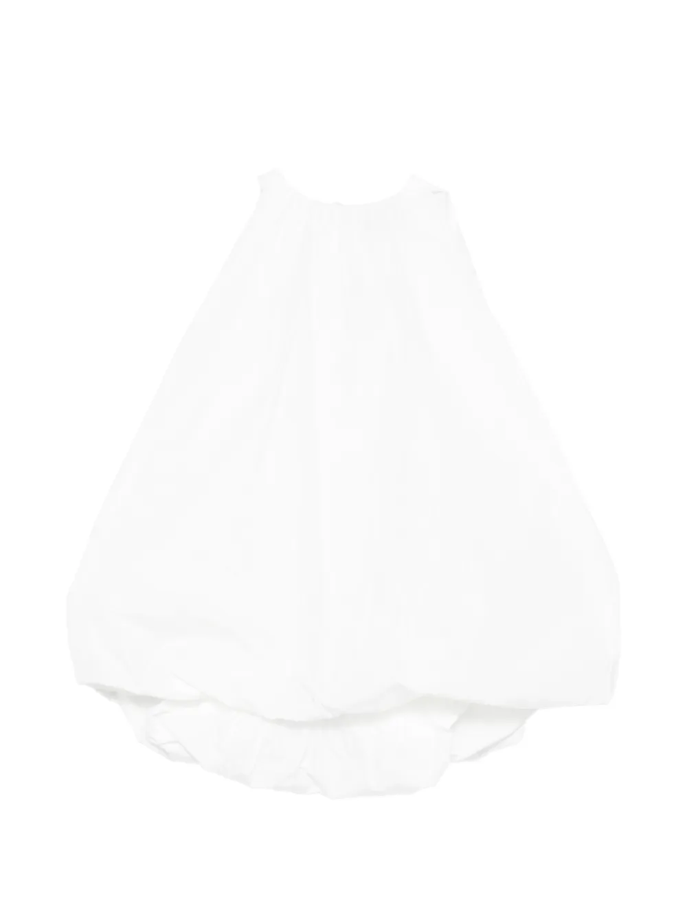Stella McCartney Kids gathered dress - White