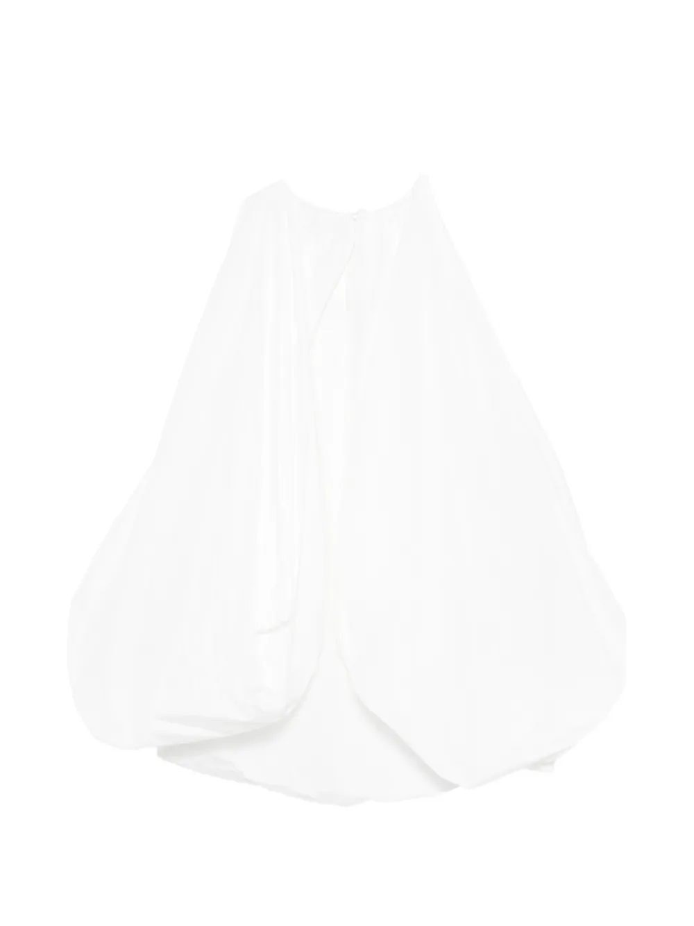 Stella McCartney Kids Gesmockte jurk Wit