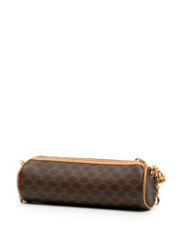 Celine Pre-Owned 2000-2026 Macadam Coated Canvas Crossbody Bag