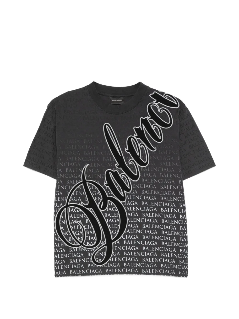 Balenciaga Kurzärmeliges T-Shirt - Schwarz