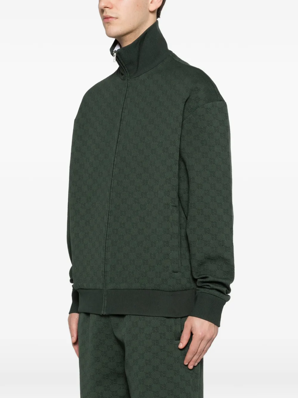 Gucci Jack met logopatroon Groen