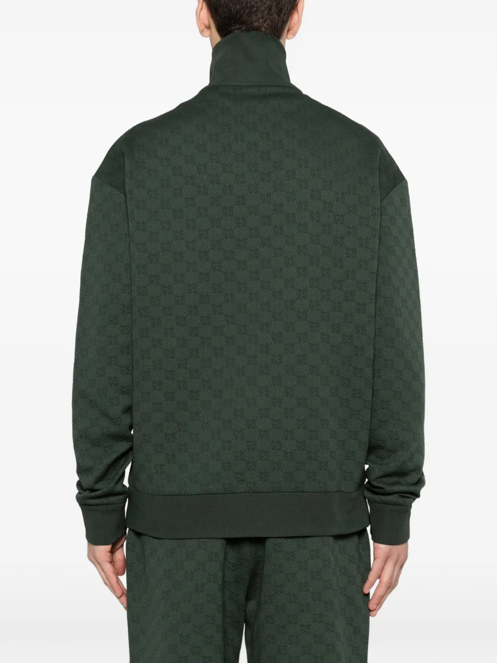 Gucci Jack met logopatroon Groen