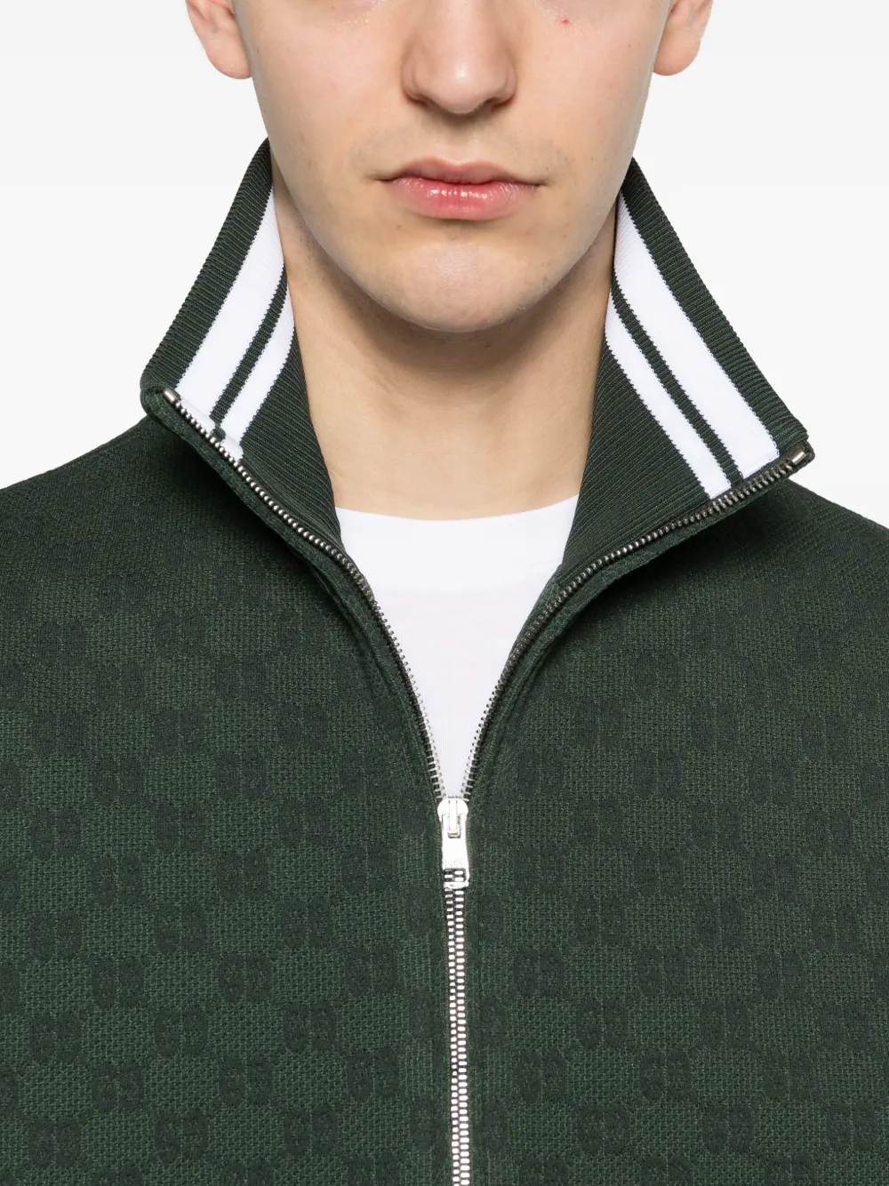 Gucci Jack met logopatroon Groen