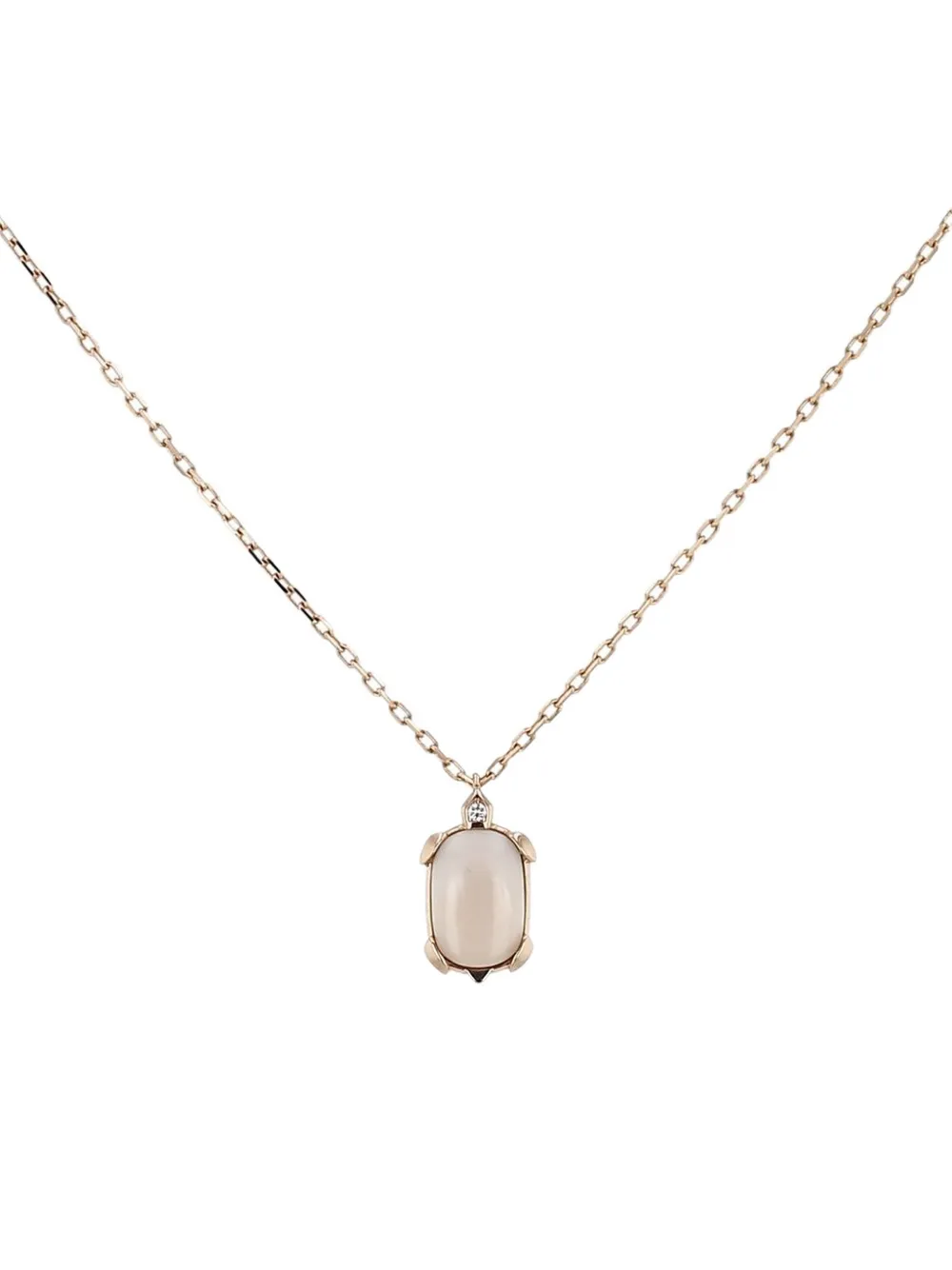 Cartier 1990s diamond and mother of pearl necklace - Rosa