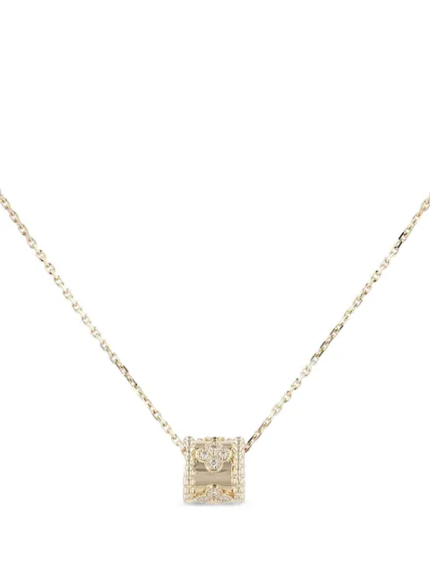 Van Cleef & Arpels Pre-Owned 2020s Perlée Trèfles diamondsnecklace 