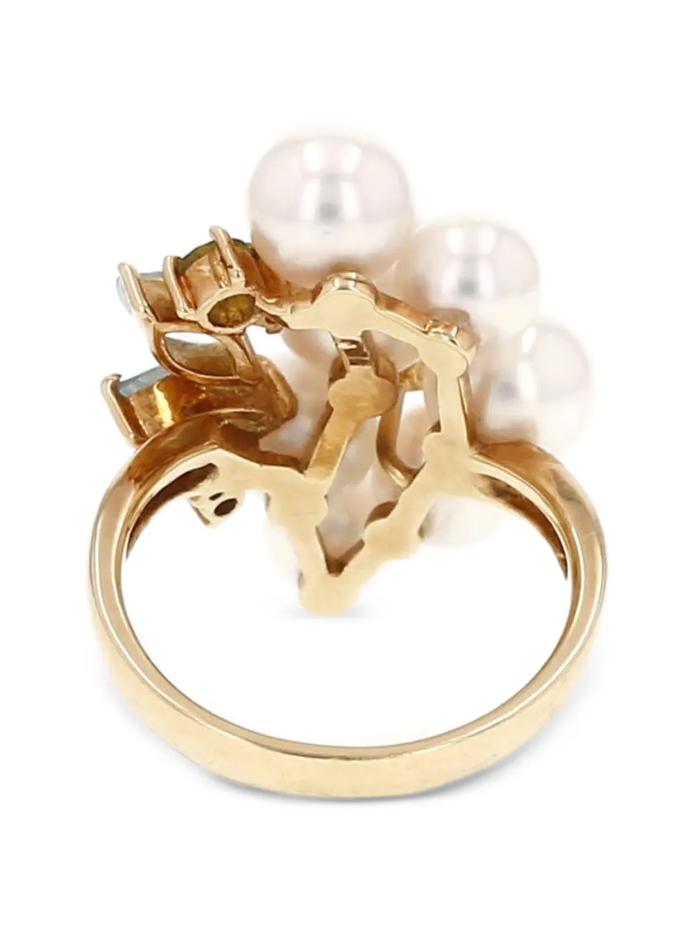  Tasaki 2000s Multi-stone Ring - Gold 