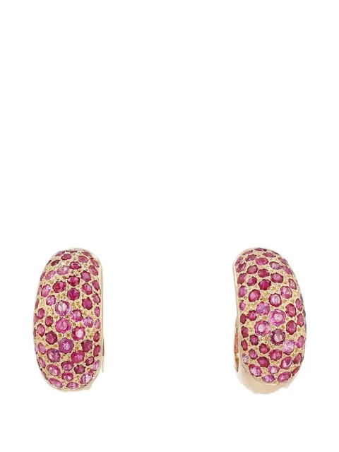 Cartier 1995 ruby earrings