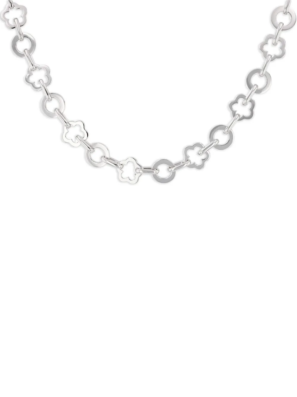 2010s Camelia White Gold Necklace