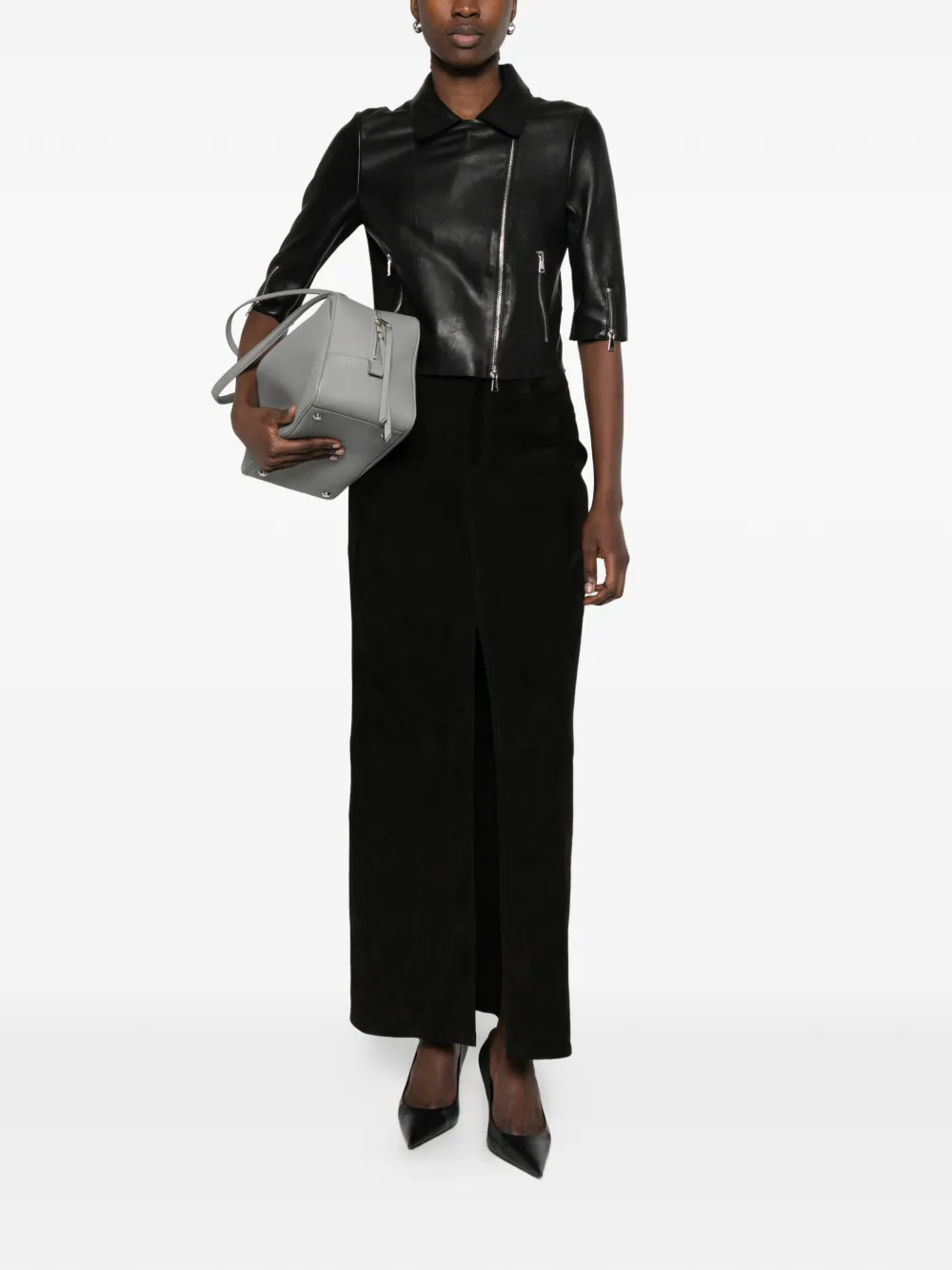  The Jack Leathers Coco Biker Jacket - Black 
