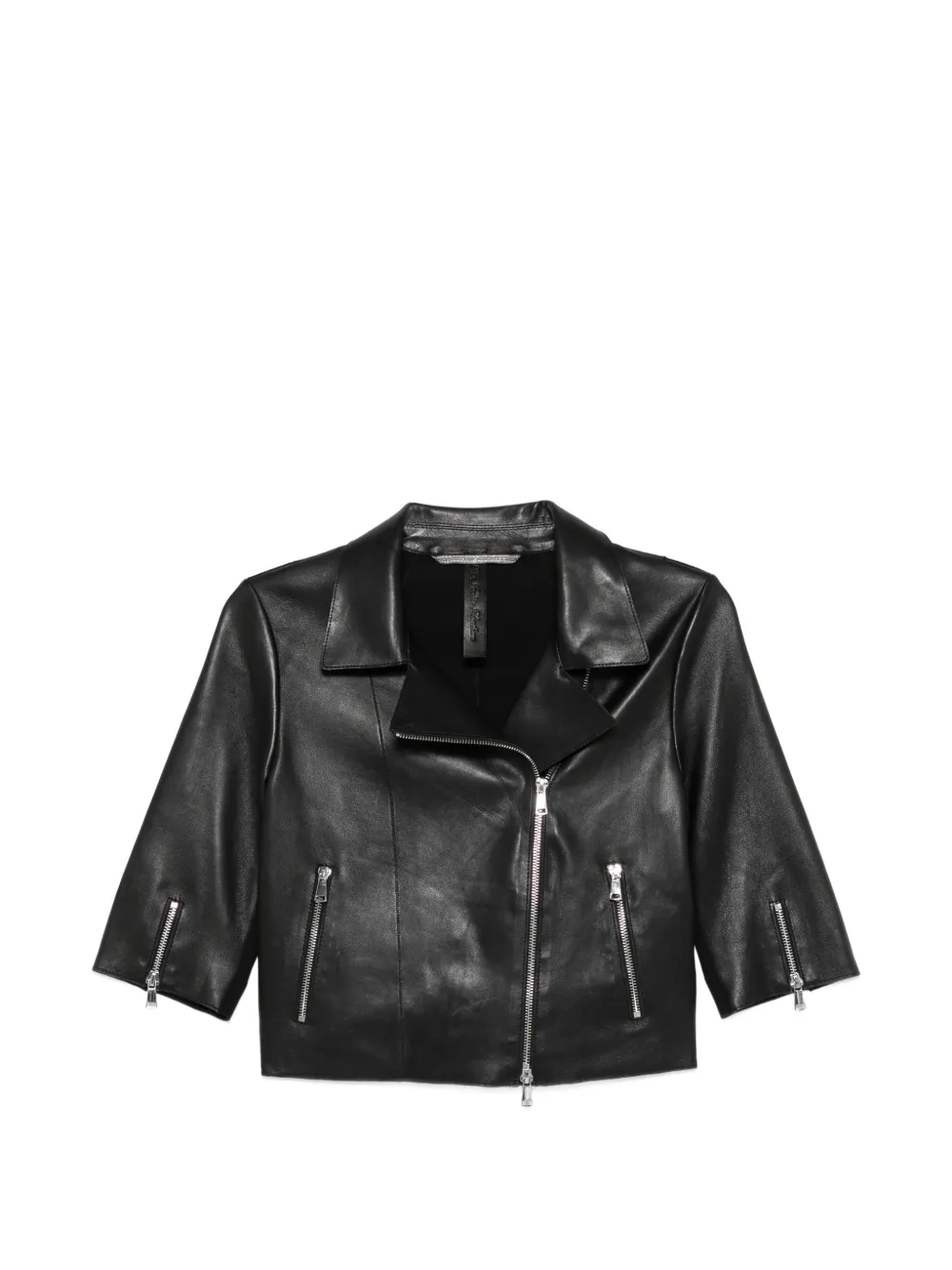 THE JACK LEATHERS Coco Bikerjacke - Schwarz