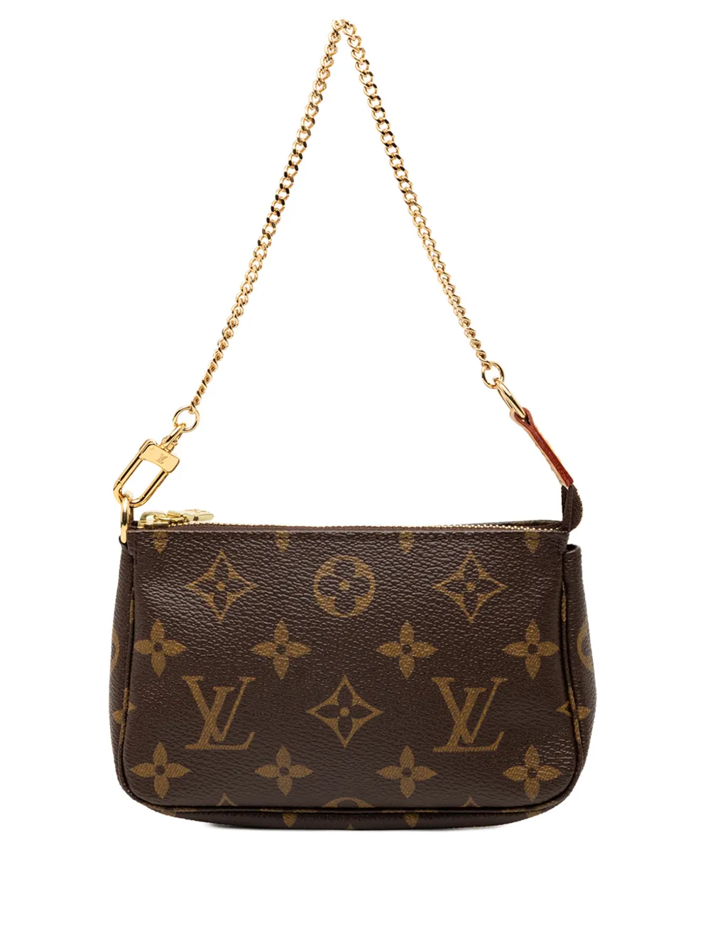 Louis Vuitton Pre-Owned 2014 Monogram Mini Pochette Accessoires handbag - Marrone