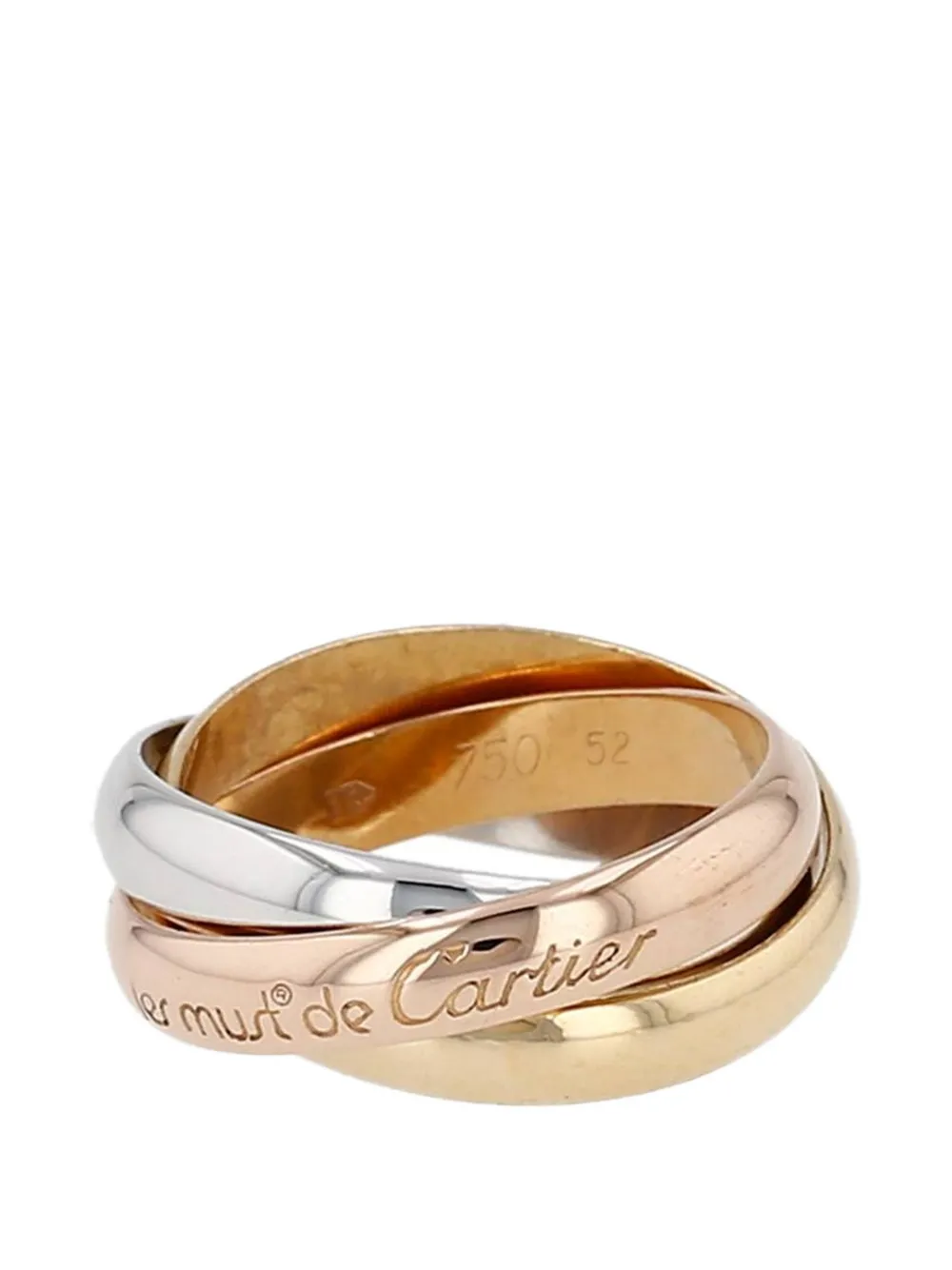Cartier 1990s Trinity interwoven ring - Oro