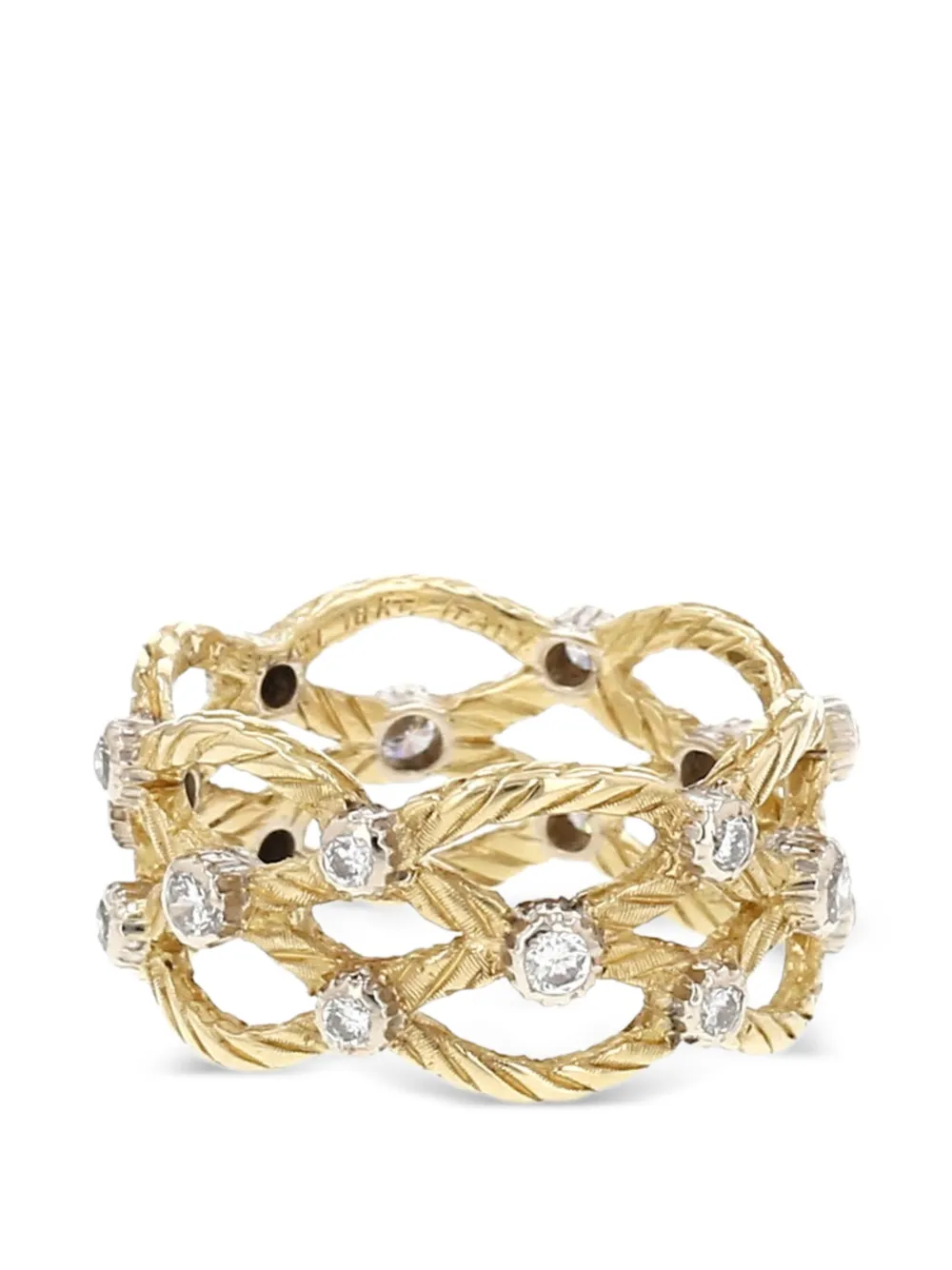 Buccellati 1980s diamond ring - Oro