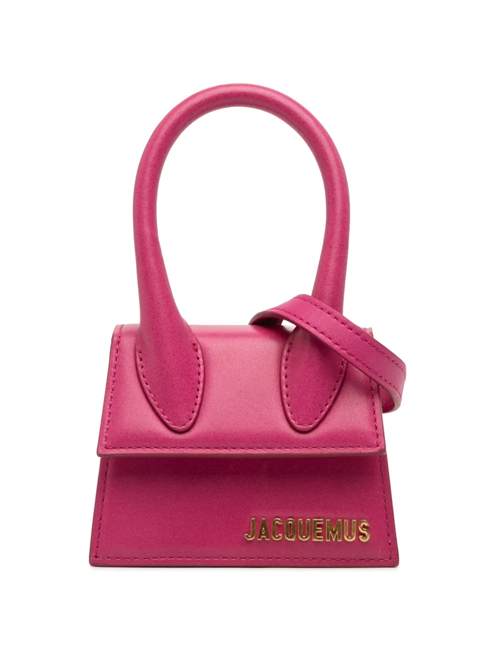 Jacquemus Pre-Owned Borsa a tracolla Le Chiquito mini in pelle 2018-2025 - Rosa