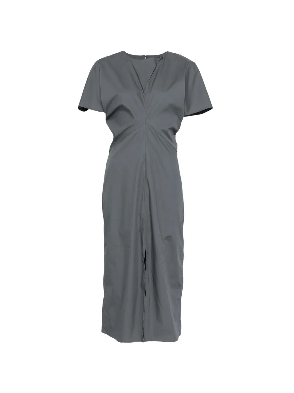 Soeur Ella crew-neck midi dress - Grigio