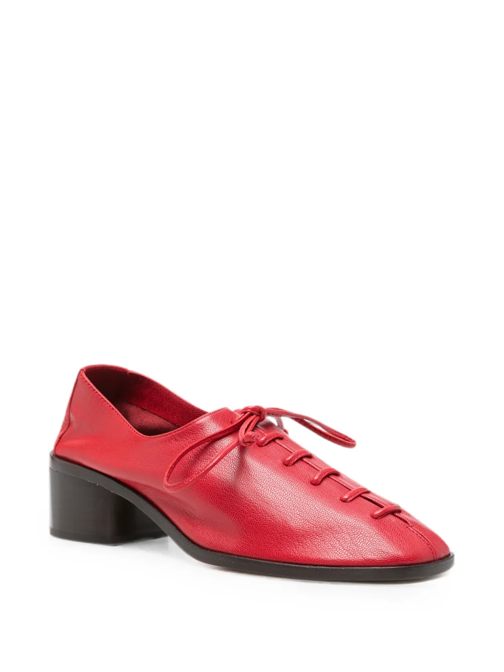 Hereu Leren veterschoenen Rood