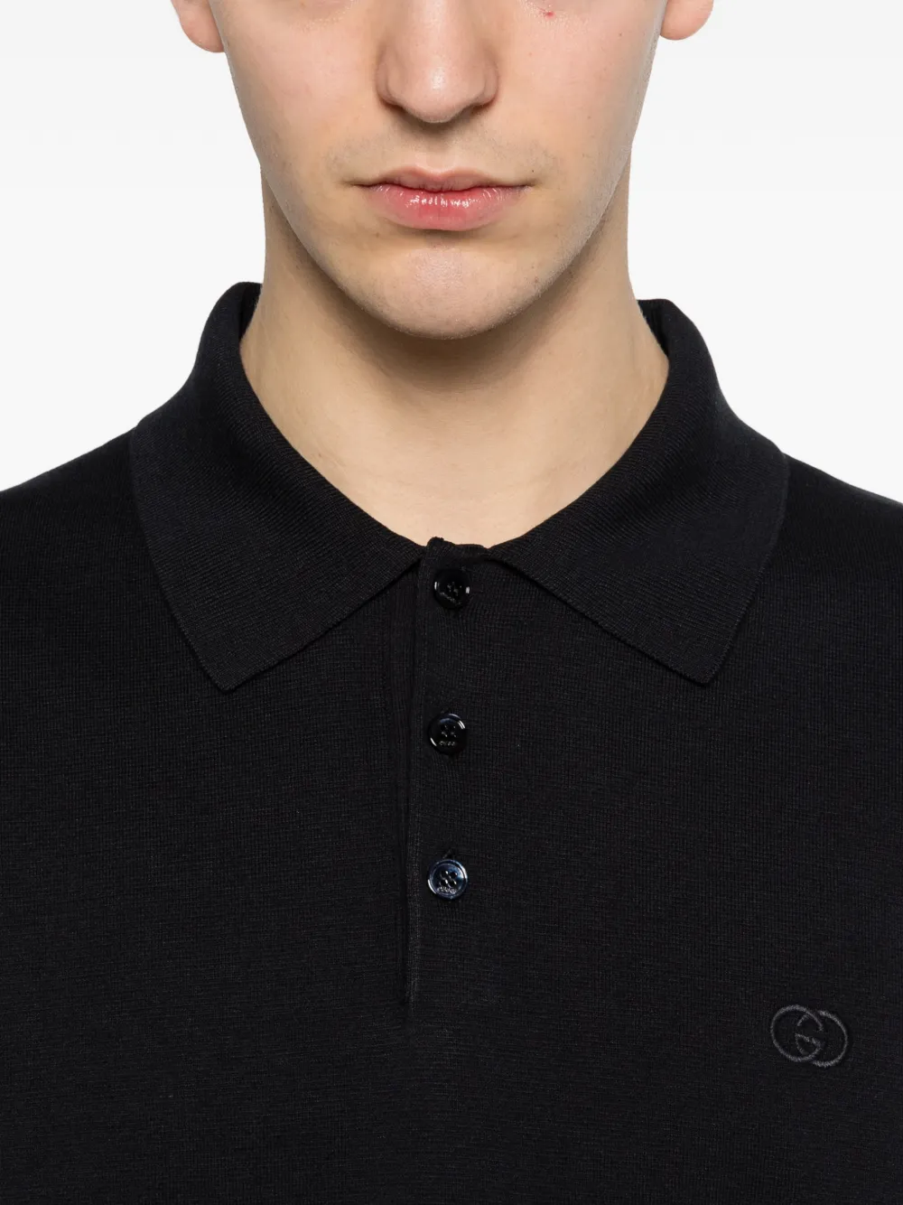 Gucci Poloshirt met korte mouwen Blauw