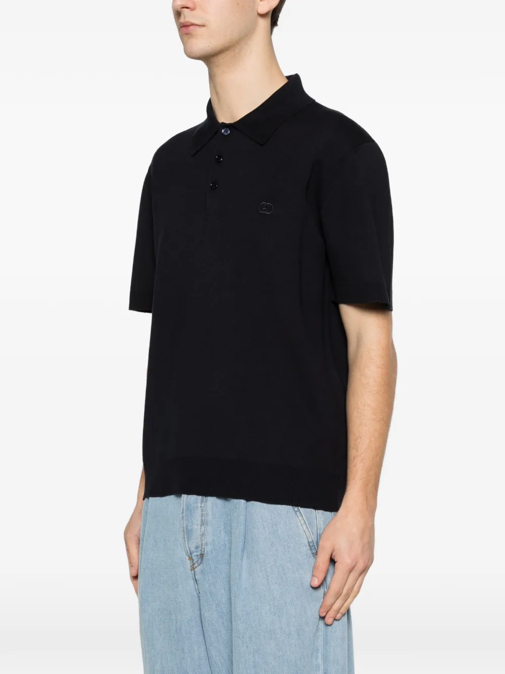 Gucci Poloshirt met korte mouwen Blauw