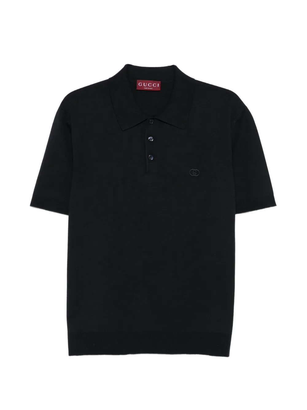 Gucci Poloshirt mit kurzen Ärmeln - Blau