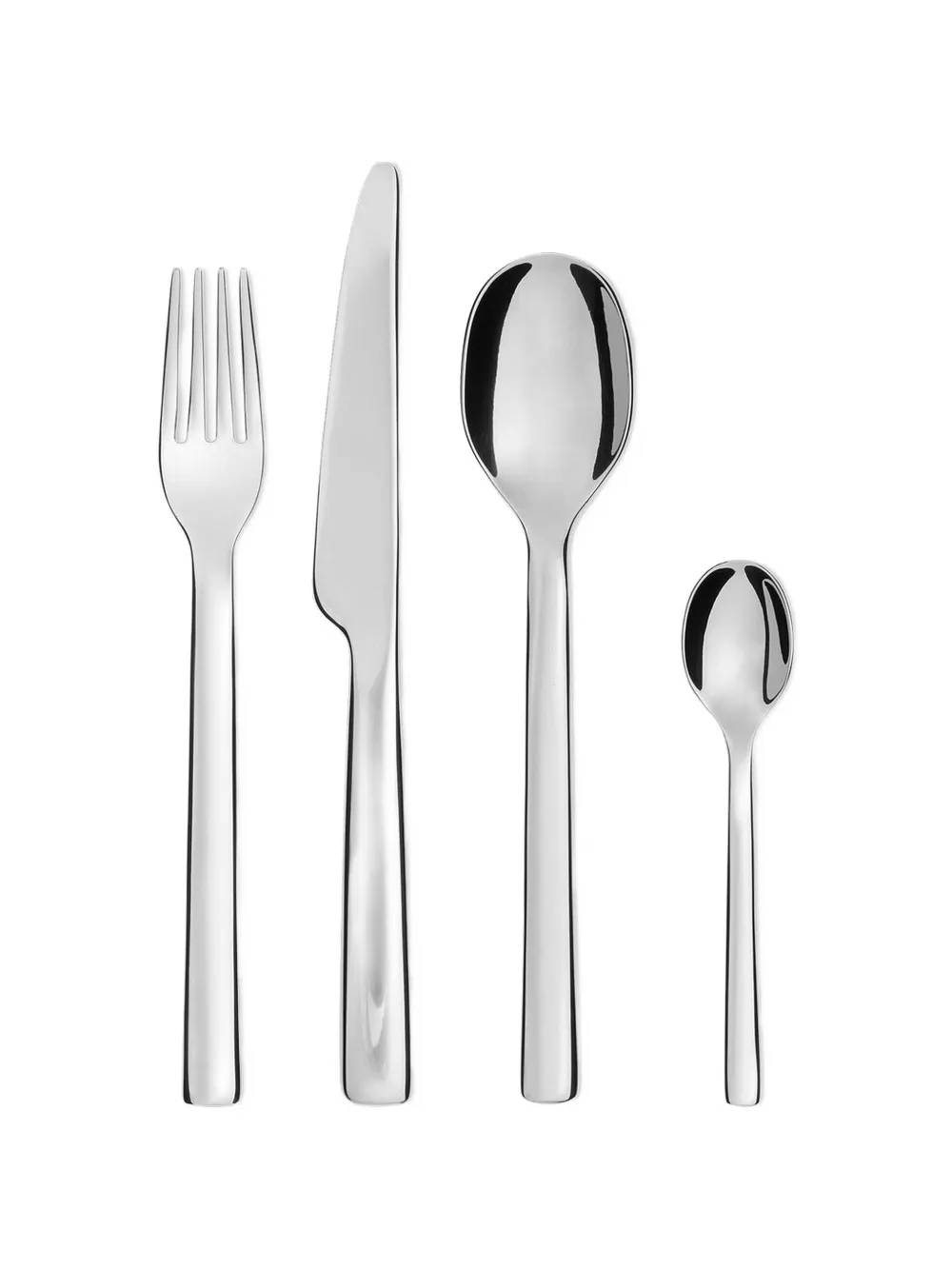 Alessi Ovale 24-piece cutlery set - Argento
