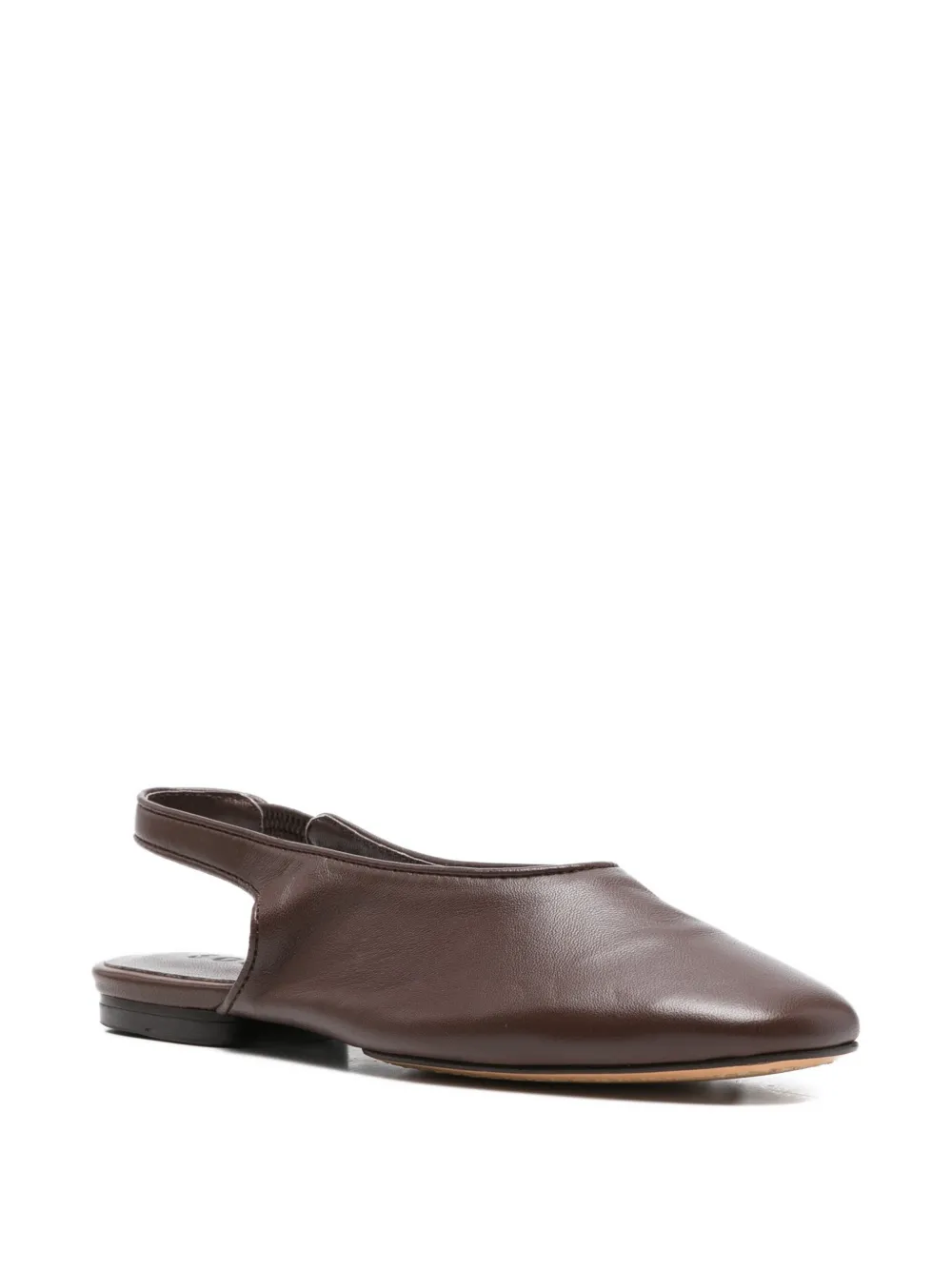  Soeur Florence Slingback Ballet Flats - Brown 