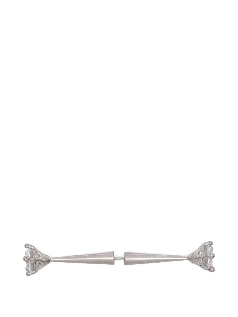Panconesi metallic jewel earrings - Argento