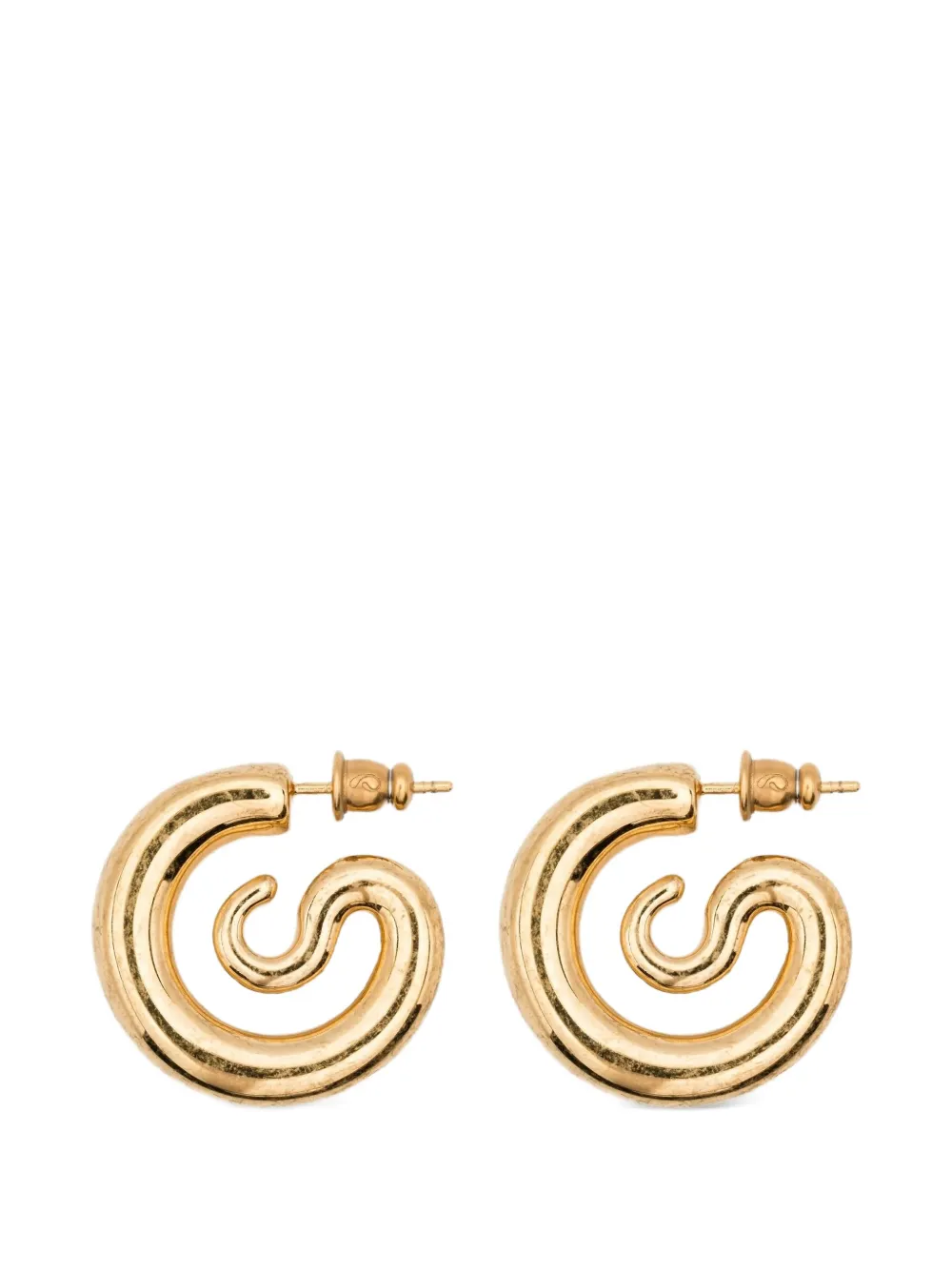 Panconesi small Serpent hoop earrings - Oro