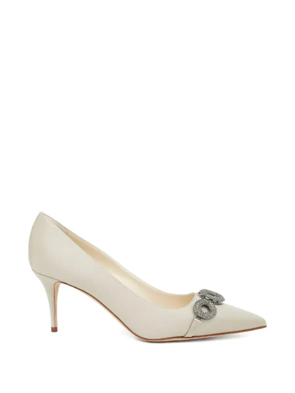 Manolo Blahnik Isteralo デコラティブ パンプス | ニュートラル