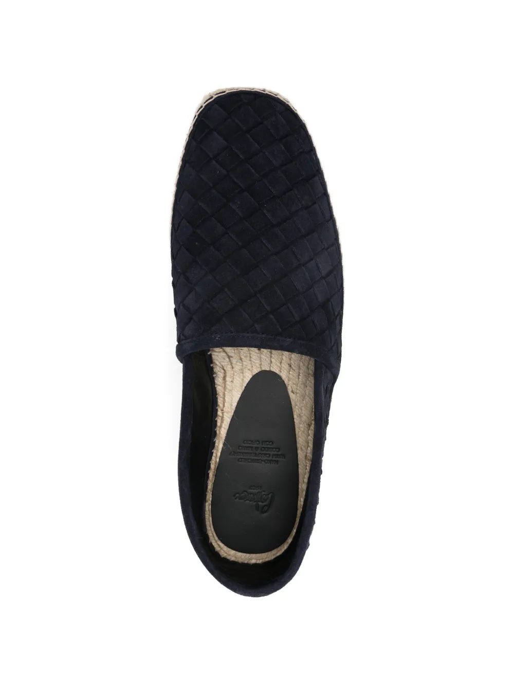 Castañer Porto geweven espadrilles Blauw