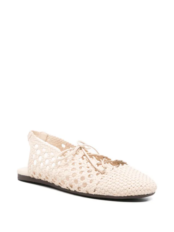 Hereu レースアップ フラットシューズ | ニュートラル | FARFETCH JP