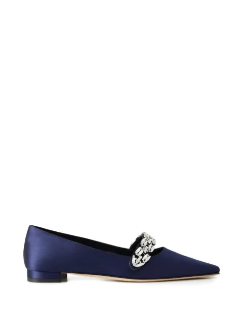 Manolo Blahnik Tamolflat point-toe pumps