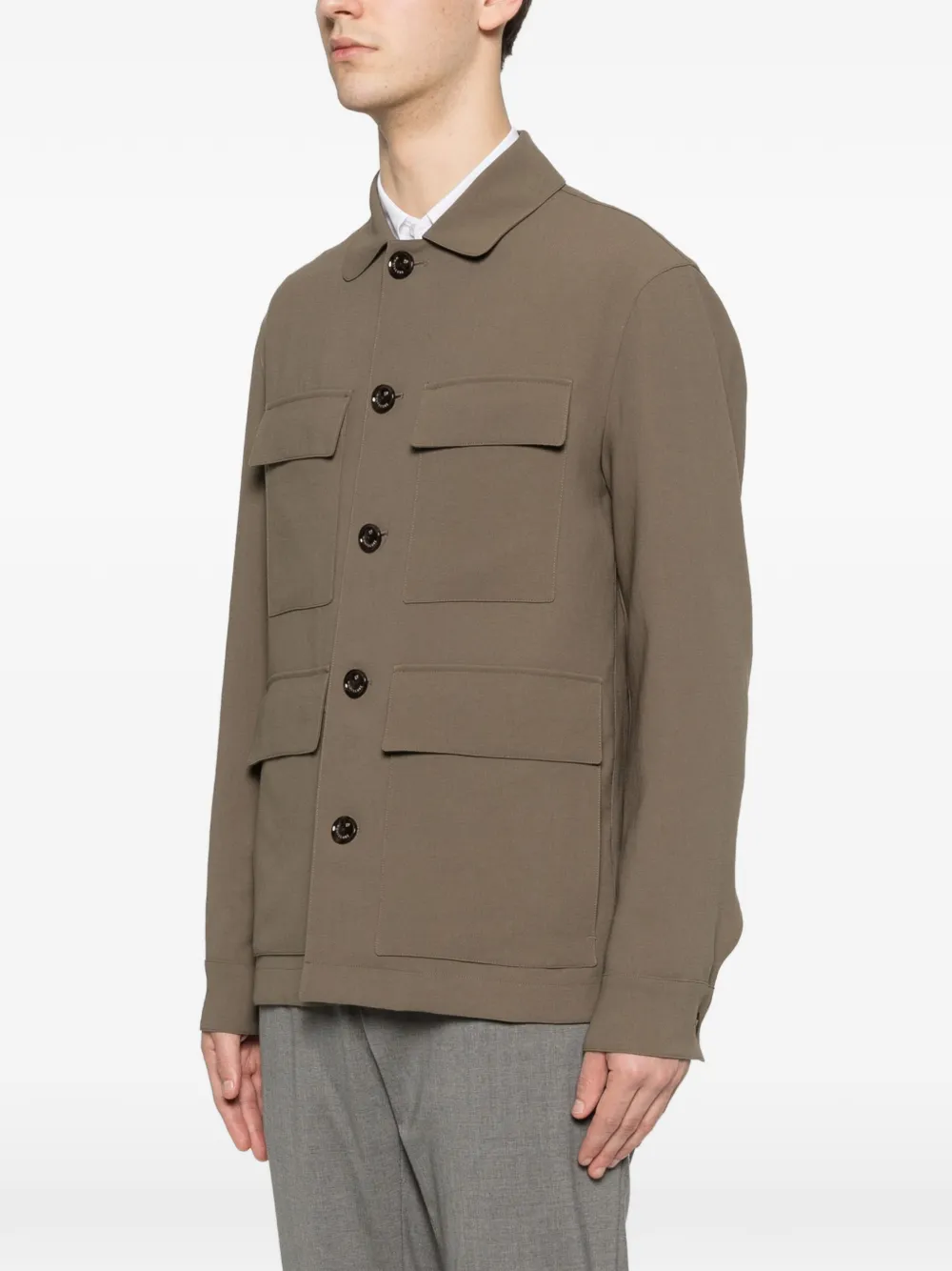  Montecore Giacca Con Tasche - Verde 