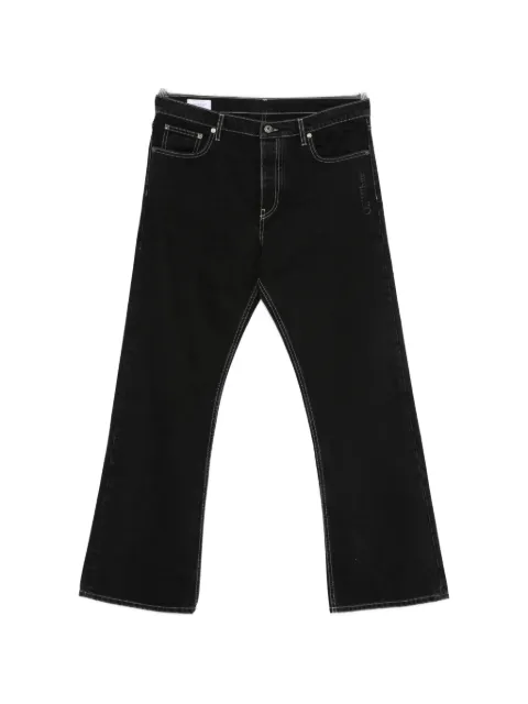 Off-White contrast-stitch jeans